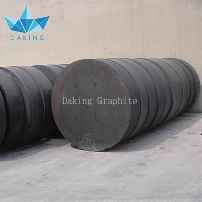 Rond koolstofgrafietblok